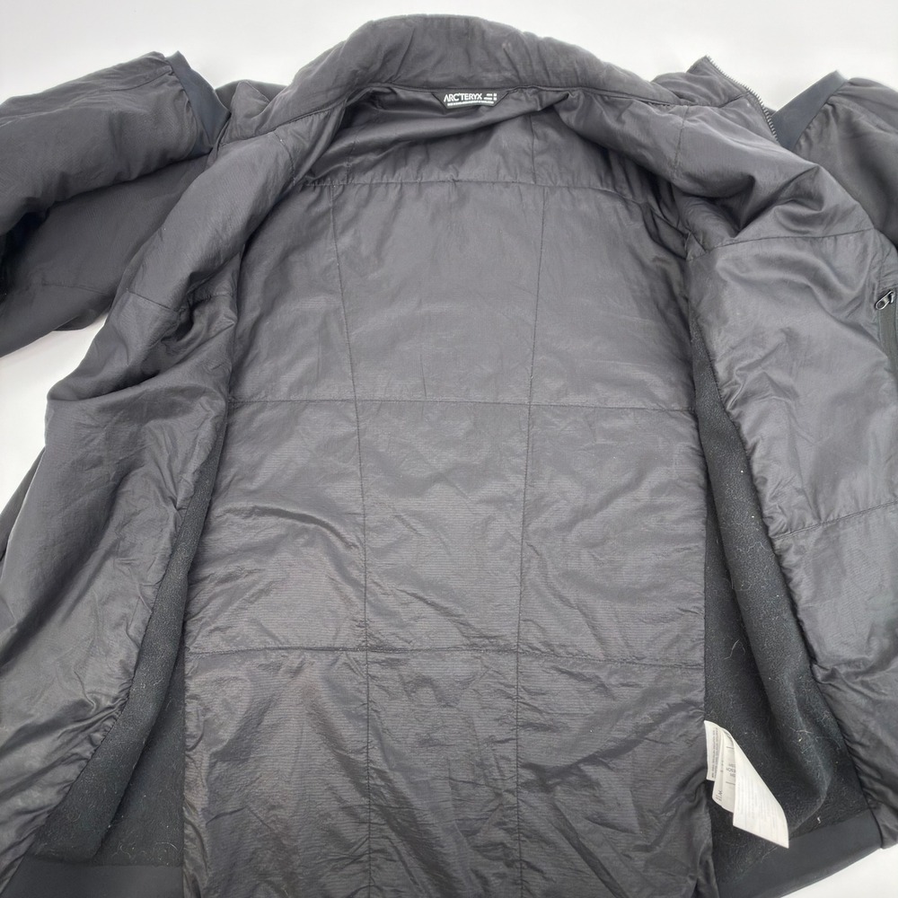 Arc'teryx Atom LT Jacket Mens M Black Insulated Full Zip Lightweight 24478 - Picture 4 of 13